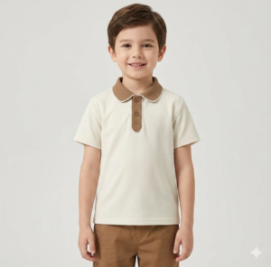 classic piqué two tone boy